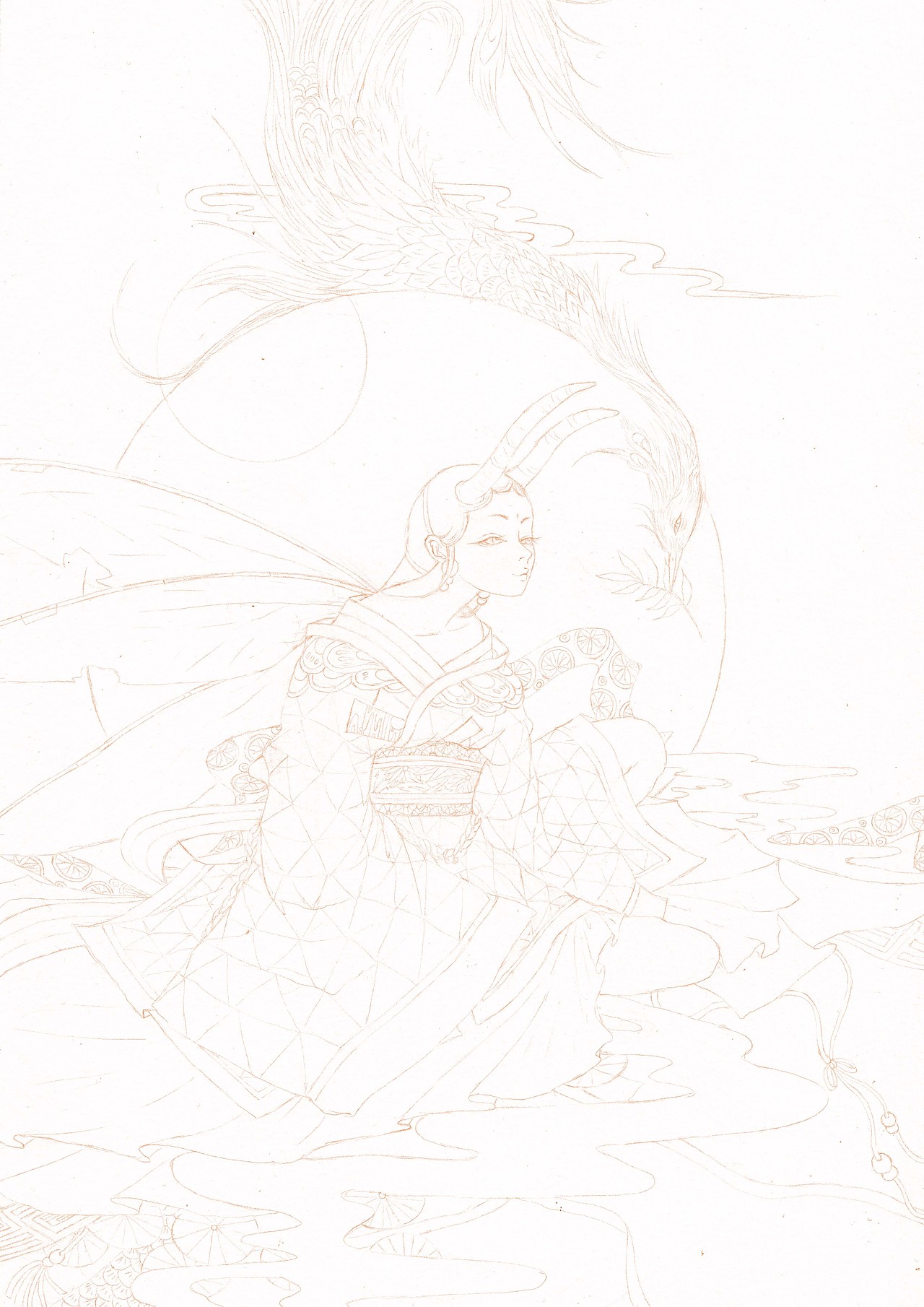 衔草结缘（图ZMTAxNTU3OTM2） - 艺术插画 - 站酷设计师咕吃和YOUYOU原创素材 - 站酷ZCOOL