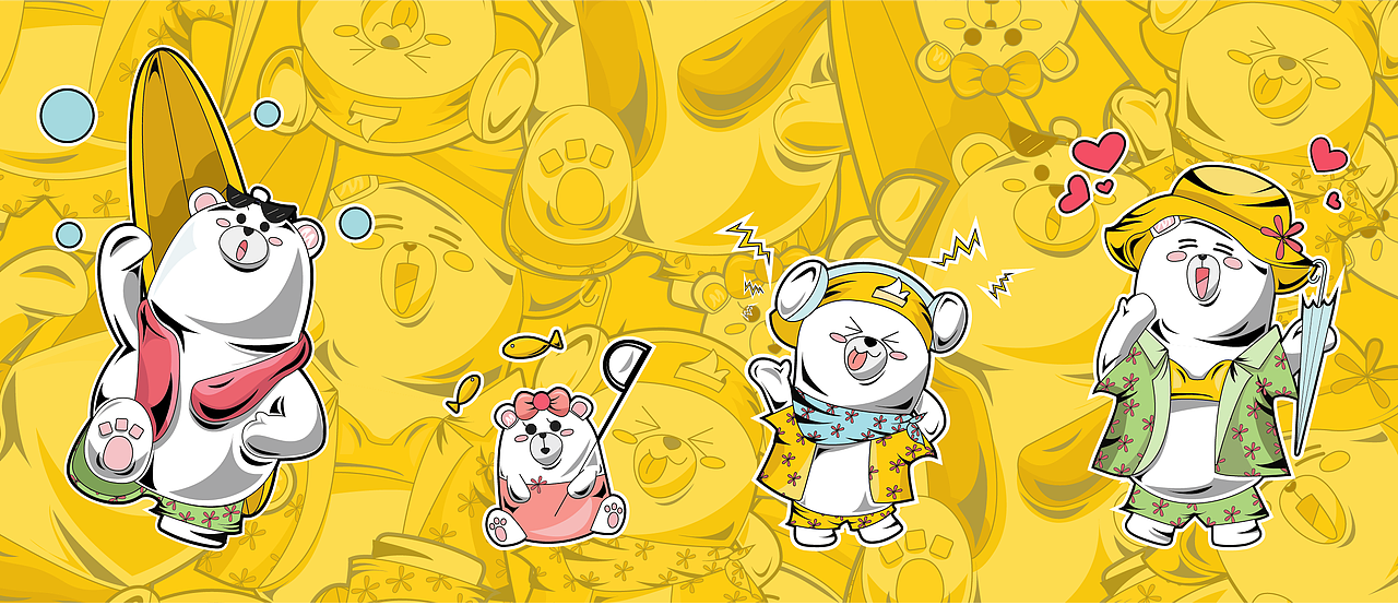 Midea Family（图ZMTUzODU0NzA0） - 图案 - 站酷设计师哇咔咔瓦原创素材 - 站酷ZCOOL