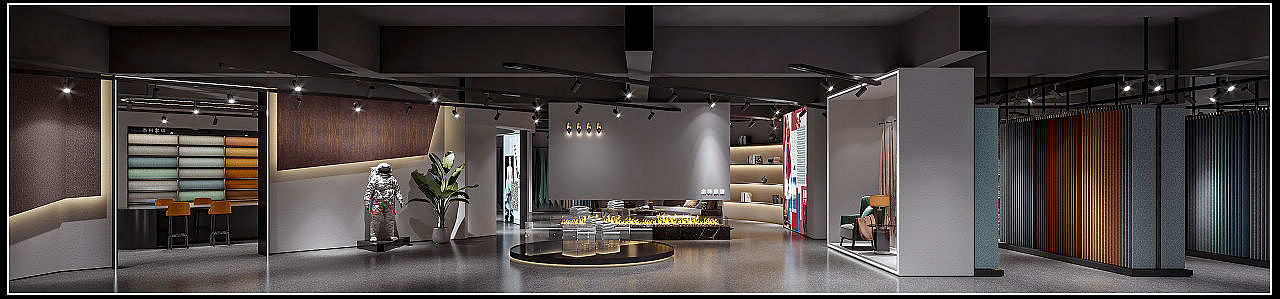 筋斗云效果图 办公展示