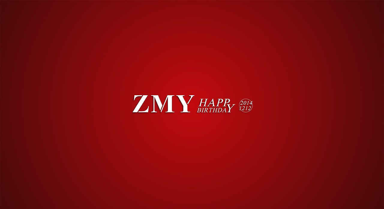 ZMY Happy birthday, 2014