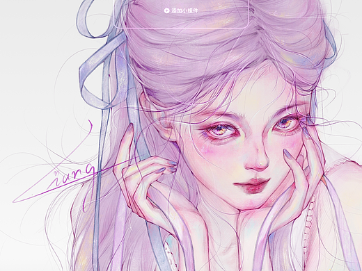 原创插画上色练习