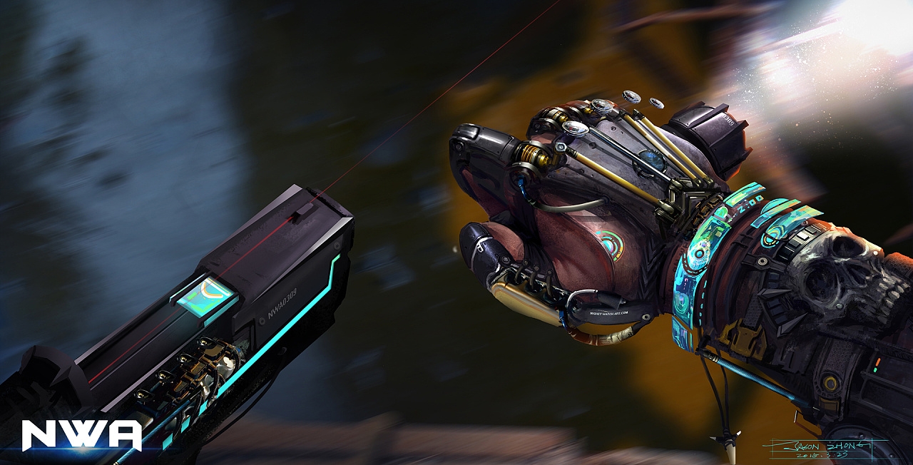 nwa视频分享 机械手臂