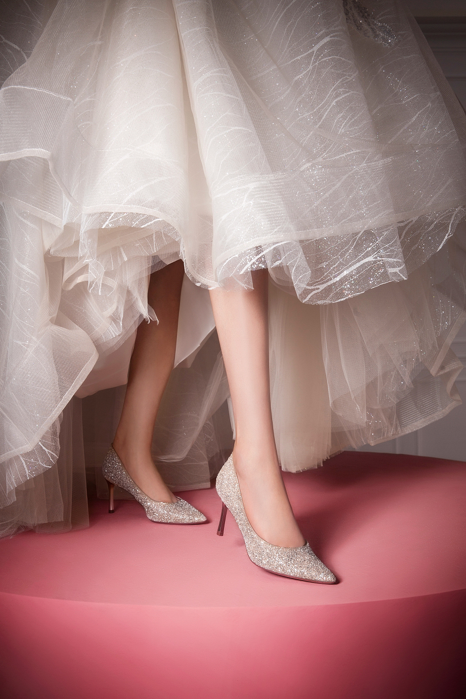 婚鞋腿模图拍摄