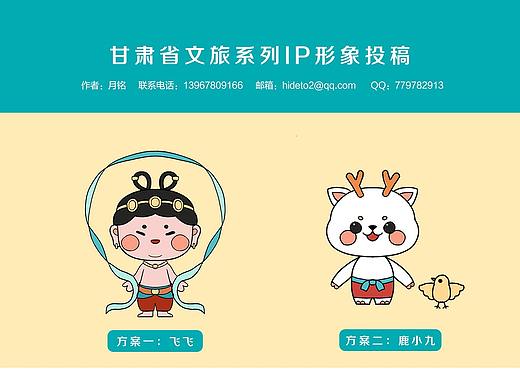 甘肃省文旅系列投稿IP设计