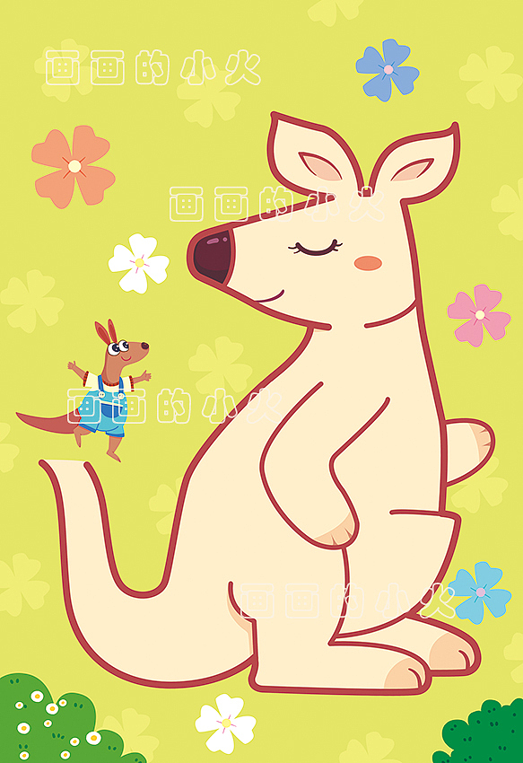 儿童插画  低幼迷宫 内页