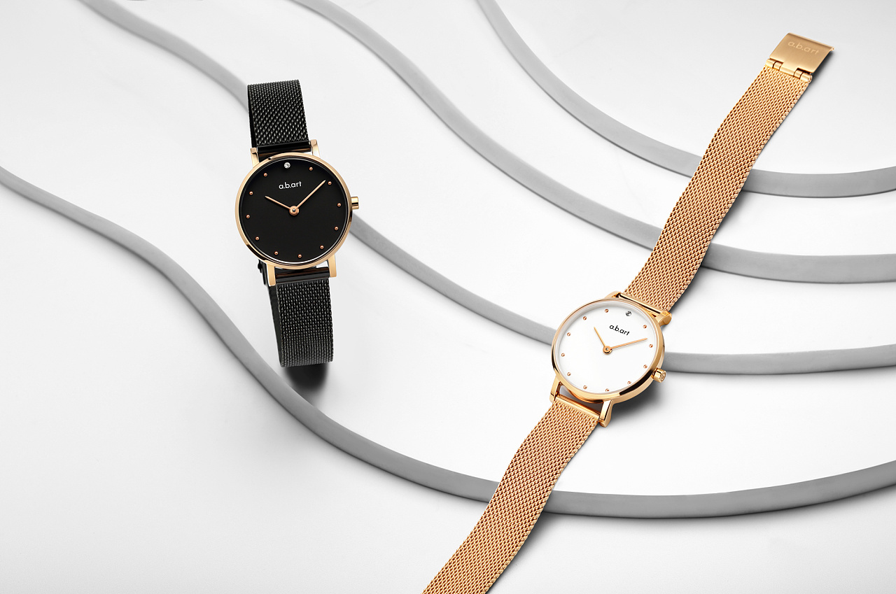 爱彼雅手表产品的一组线下灯箱海报拍摄