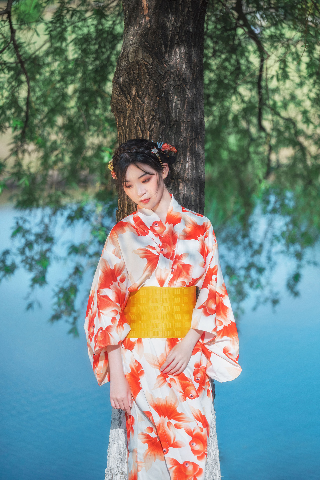 近水绿岸（图ZMzE1MTM3MzEy） - 人像摄影 - 站酷设计师糊涂仙人LEO原创素材 - 站酷ZCOOL