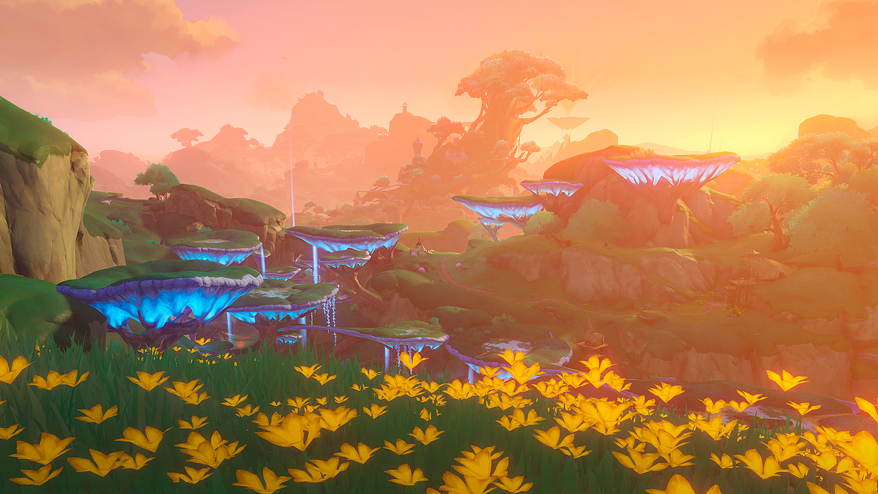 游戏摄影 - 原神须弥地图