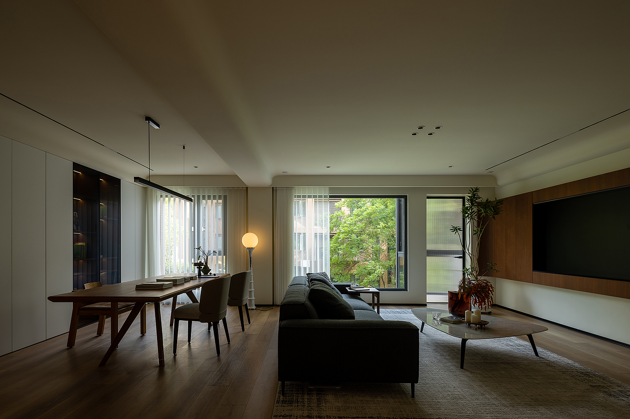 为睦设计 | 170m²清新雅居，屋内即享自然之美（图ZMzU2Njc1Nzcy） - 家装设计 - 站酷设计师为睦设计原创素材 - 站酷ZCOOL