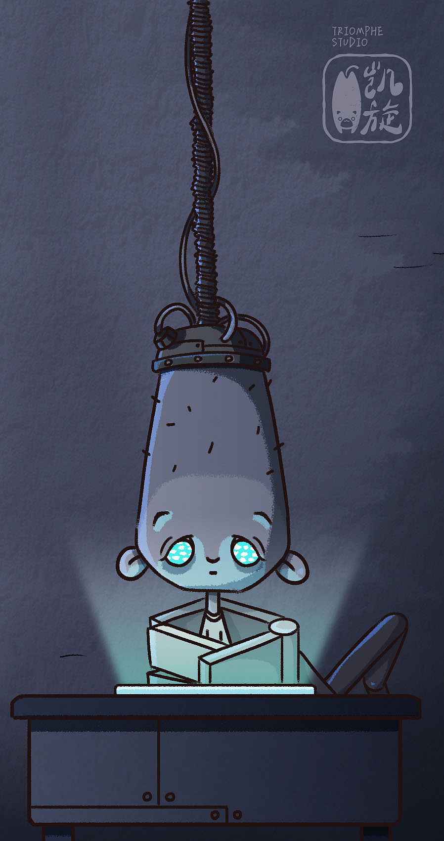 不，你看不见（图ZMzAzNDg2NDQ0） - 创作习作 - 站酷设计师插画师凯漩原创素材 - 站酷ZCOOL