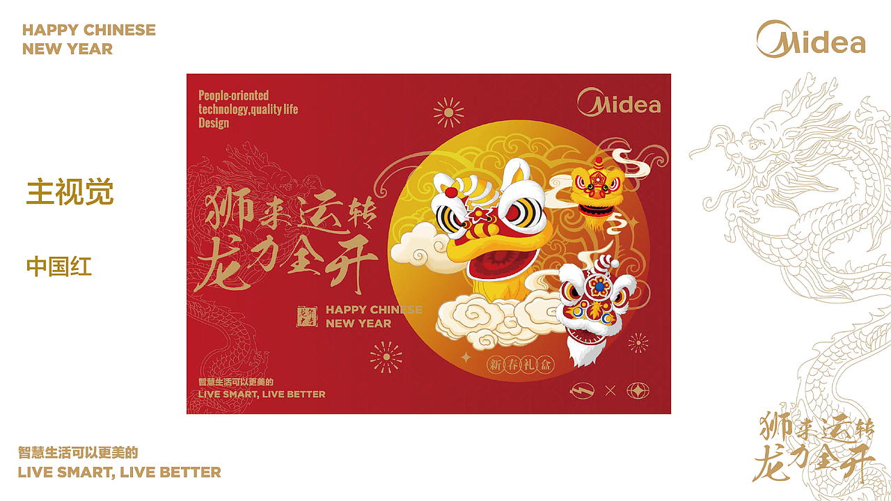 美的2024新年礼盒(比稿作品)