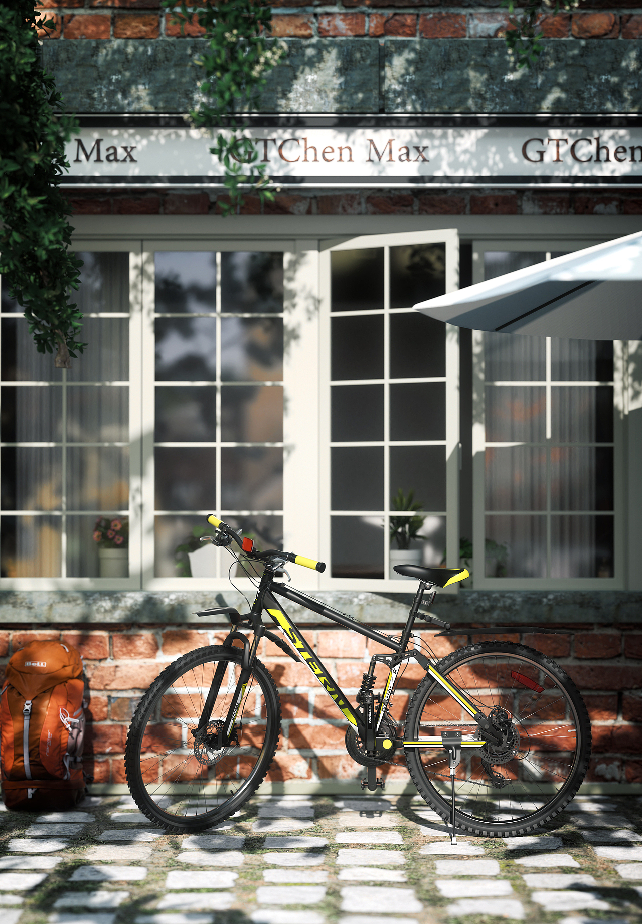 微软风格小球动态+照片级渲染