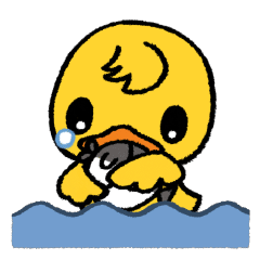 LT DUCK小黄鸭打工人力力表情包