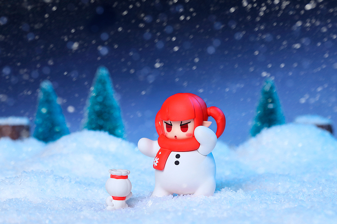 【DNF】雪人 Q版手办