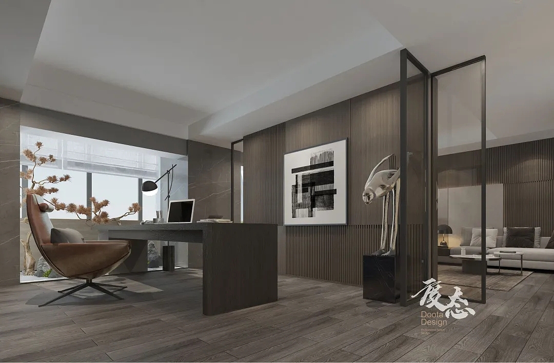 度态设计 丨 现代简约 精英男士家装图鉴