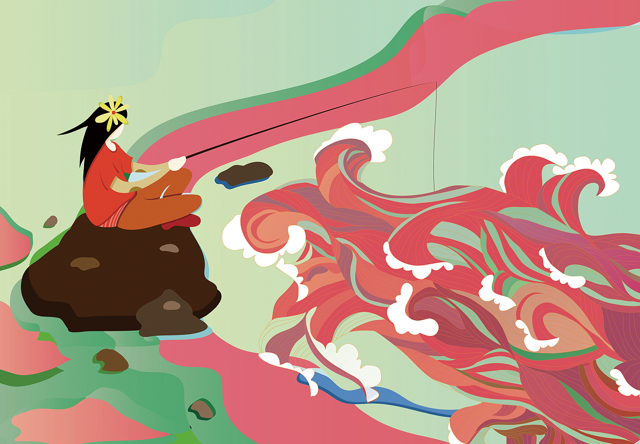 浪（图ZNjA5NTkyNDA=） - 创作习作 - 站酷设计师粒粒Lily267原创素材 - 站酷ZCOOL