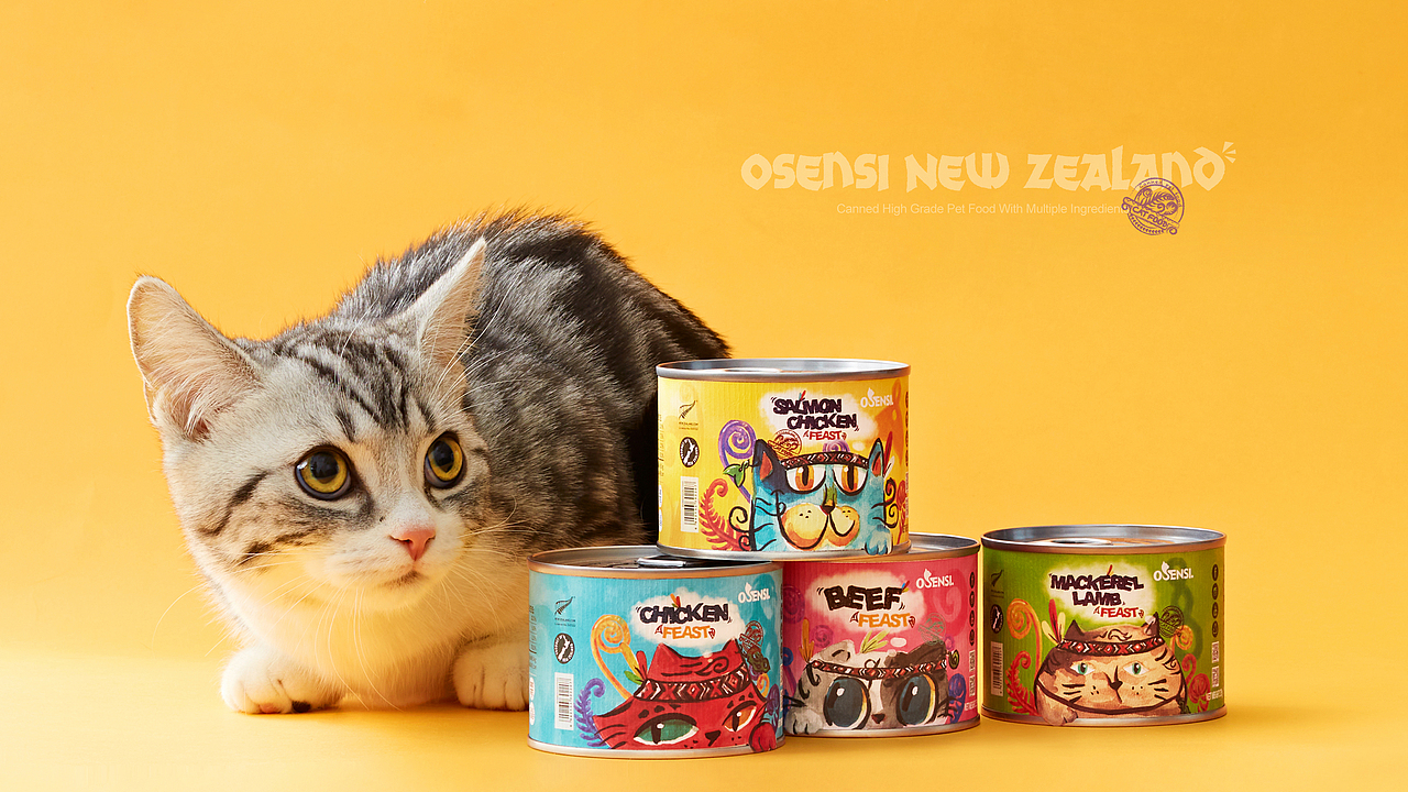 【OSENSI·主粮罐头】宠物食品包装