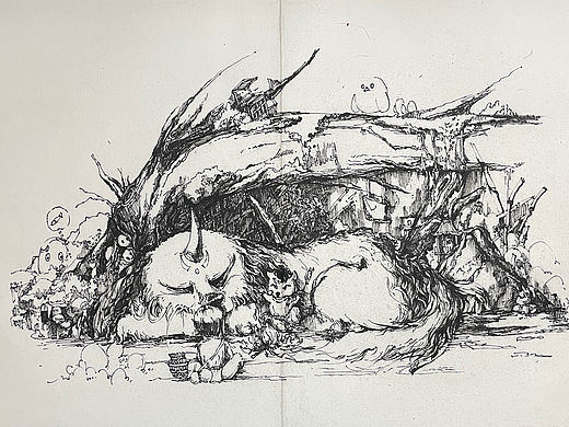 烤鱼（个人主页-ZNjgzMTU0NDQ=） - 创作习作 - 站酷设计师阿蕉先生原创素材 - 站酷ZCOOL