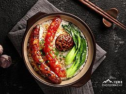 盖饭煲仔饭照片