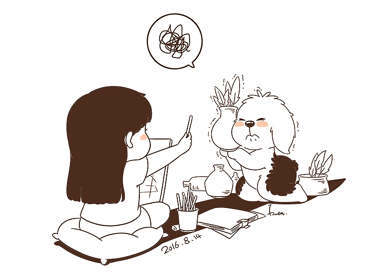 用画记录生活3（图ZNTY1OTQxMDQ=） - 创作习作 - 站酷设计师芥末小E原创素材 - 站酷ZCOOL