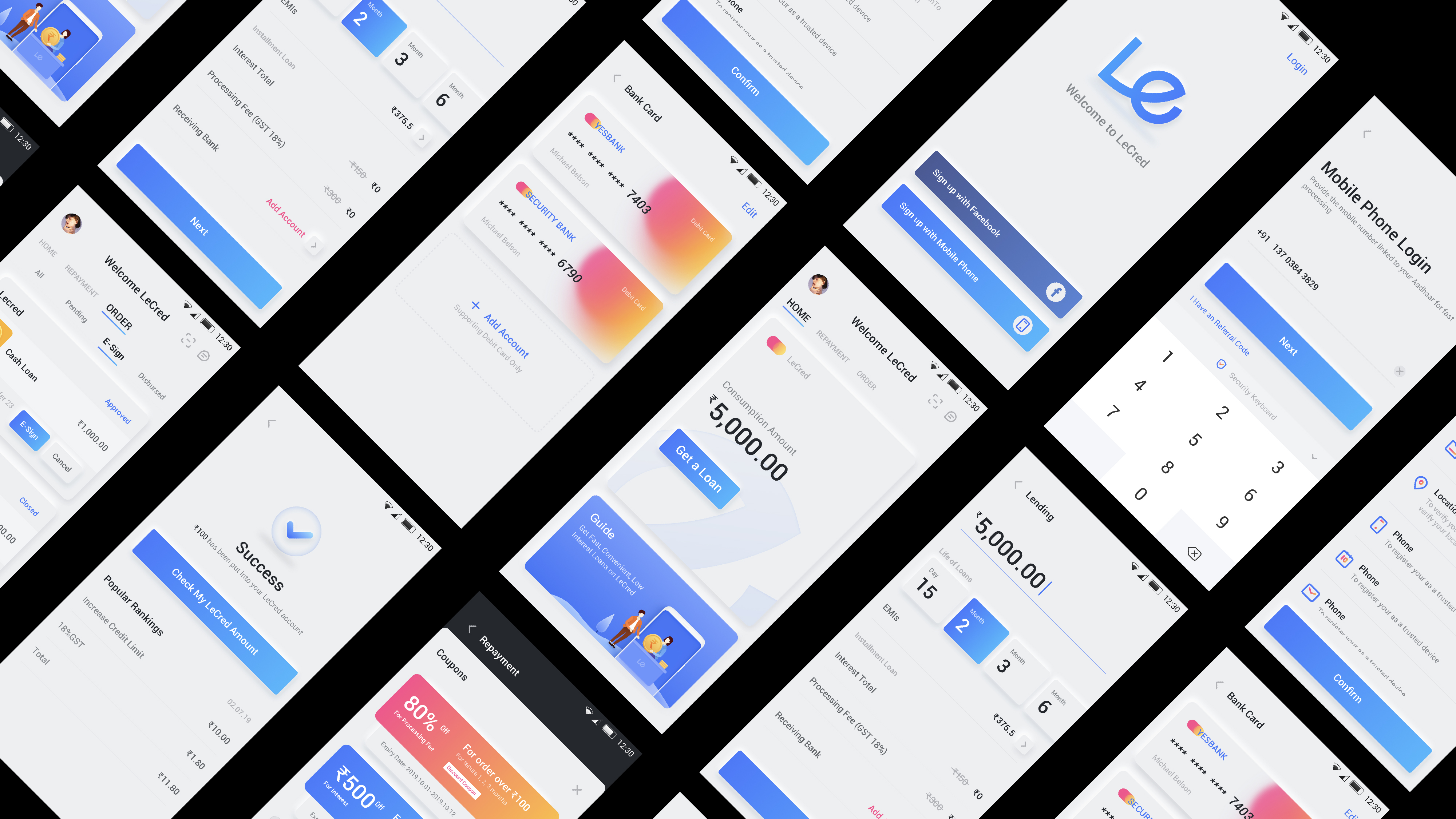 海外印度信贷app标志设计探索_soky_designer-站酷zcool