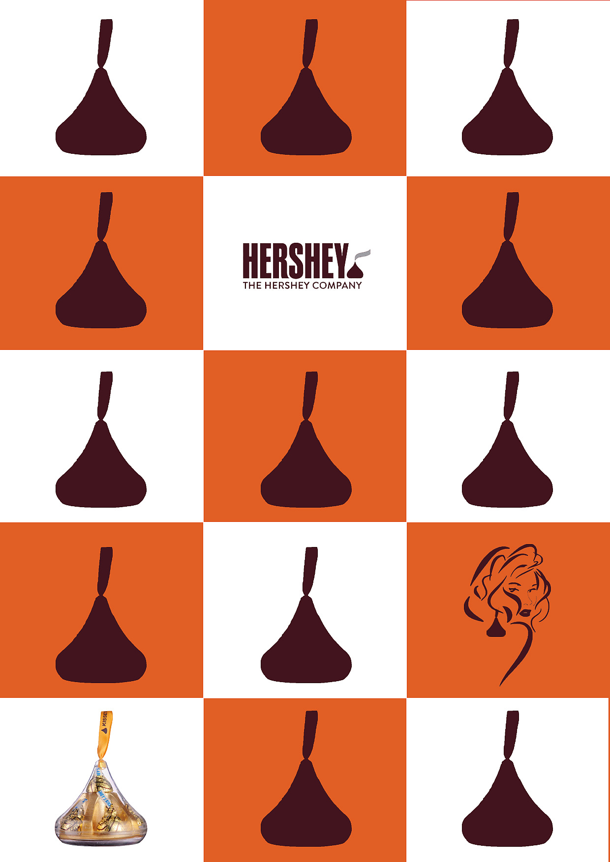 好时巧克力|平面|海报|一个繁体陈 - 原创作品 - 站酷 (zcool)