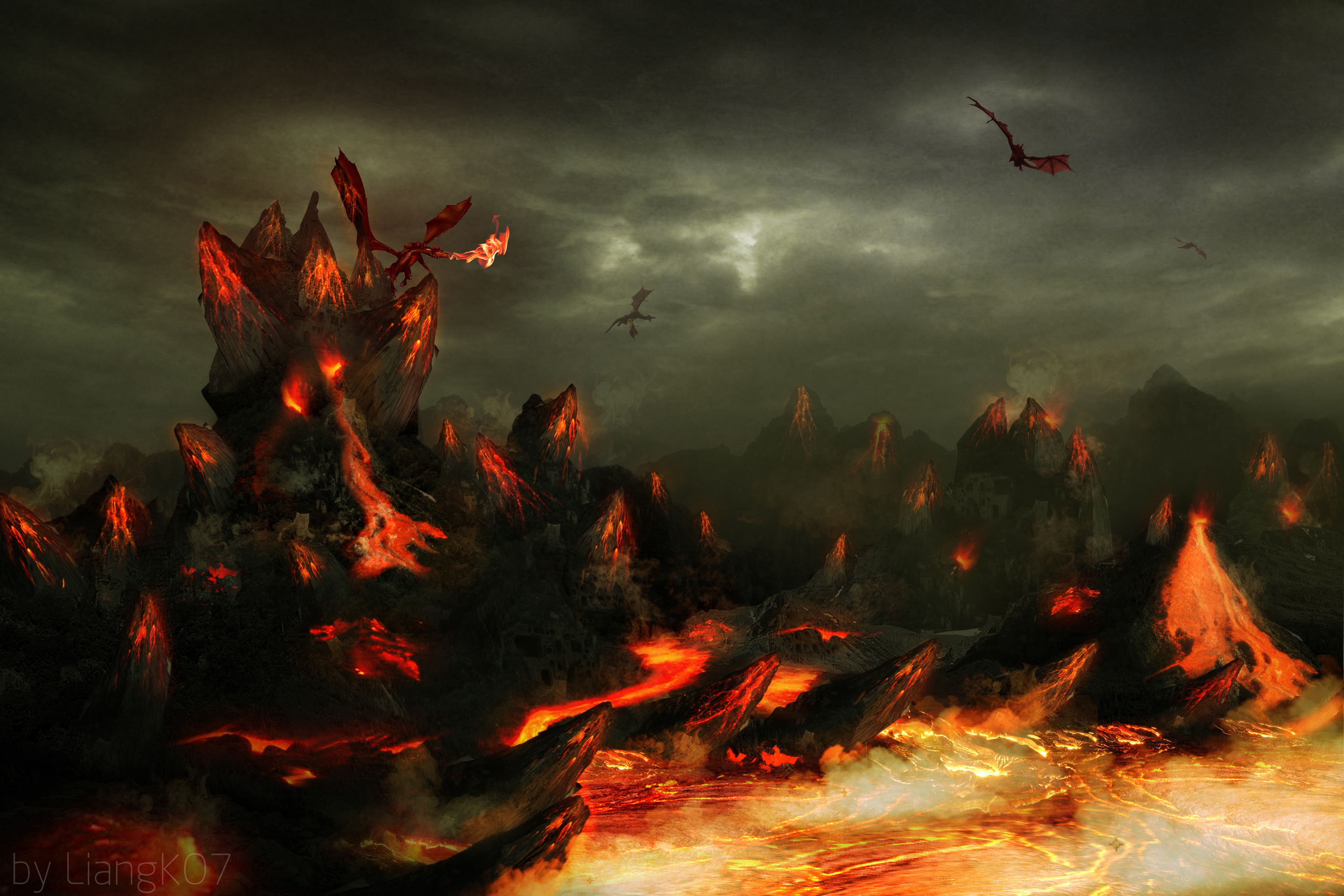 龙之森林-赤炎龙谷【附流程图】