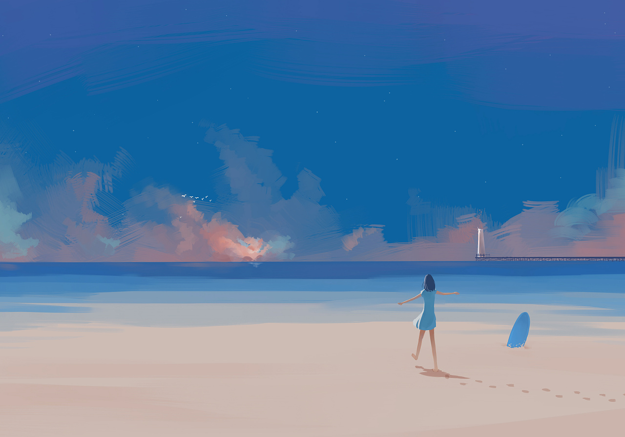 我把这段故事叫青春|插画|创作习作|morncolour - 原创作品 - 站酷