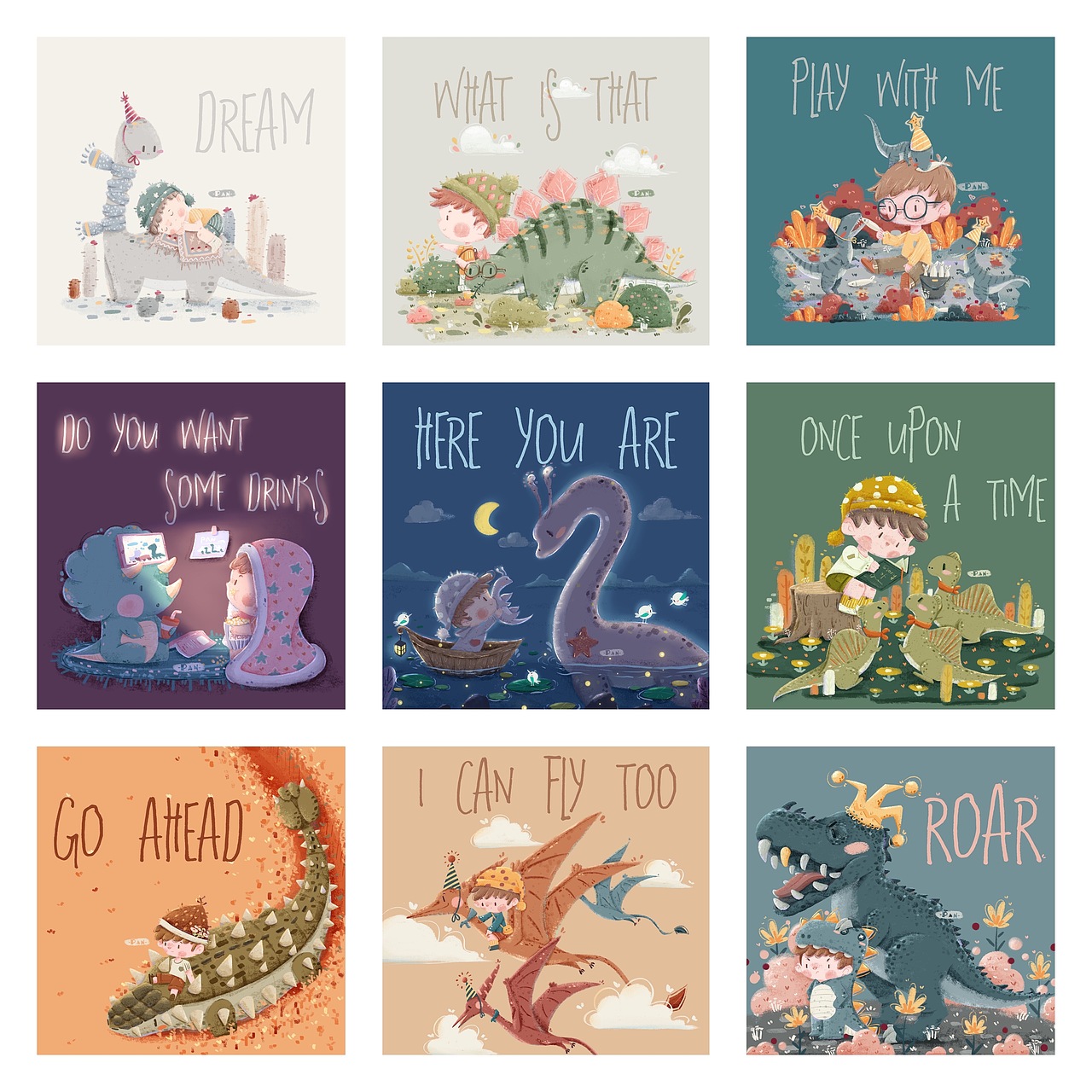 2021儿童插画作品合集