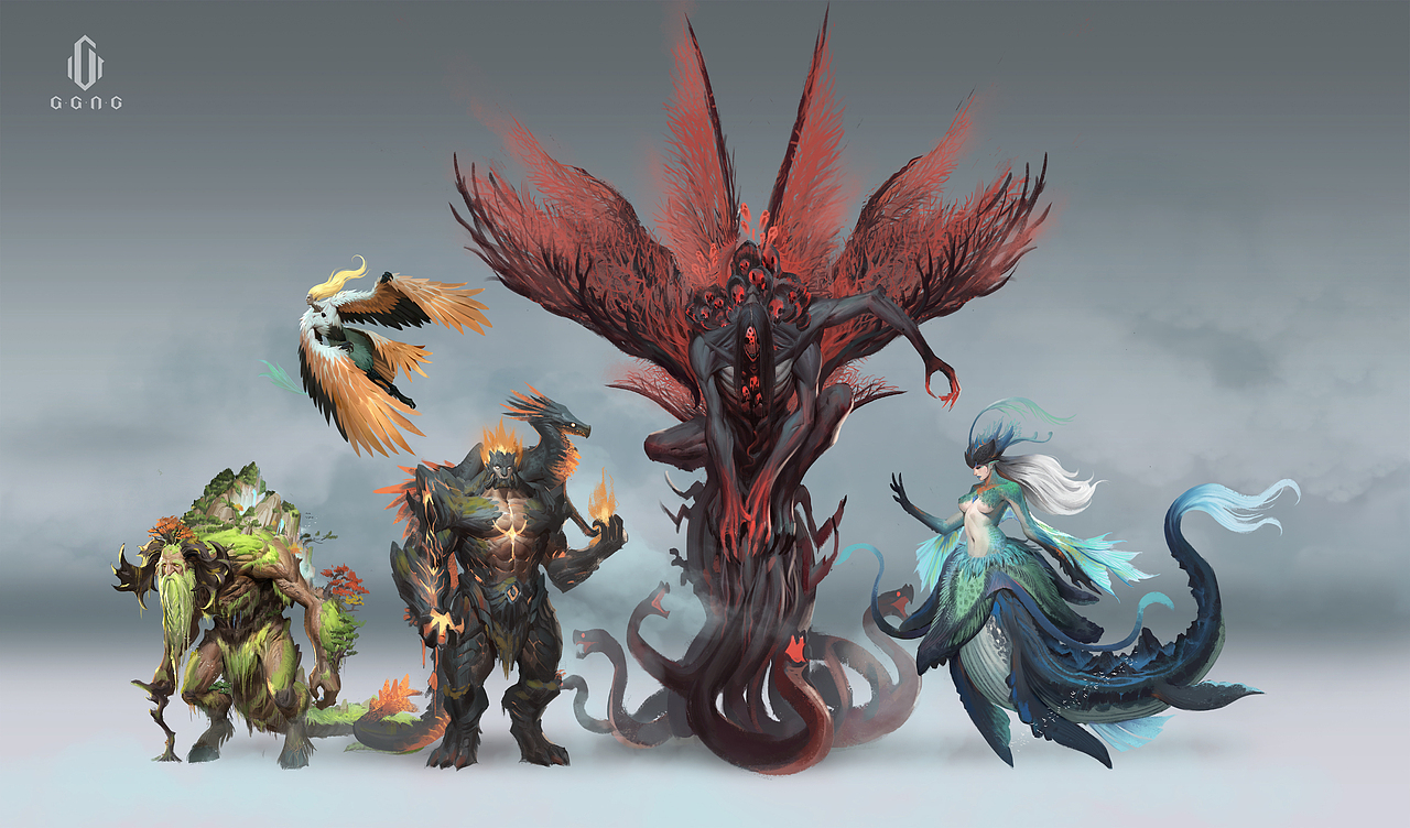 元宇宙：混沌浩劫（圖ZMjk3NjQ1Mzg0） - 游戲原畫(huà) - 站酷設(shè)計(jì)師ZHOUZEHUAI原創(chuàng)素材 - 站酷ZCOOL