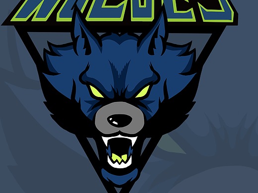 泉州狼橄榄球队logo2.