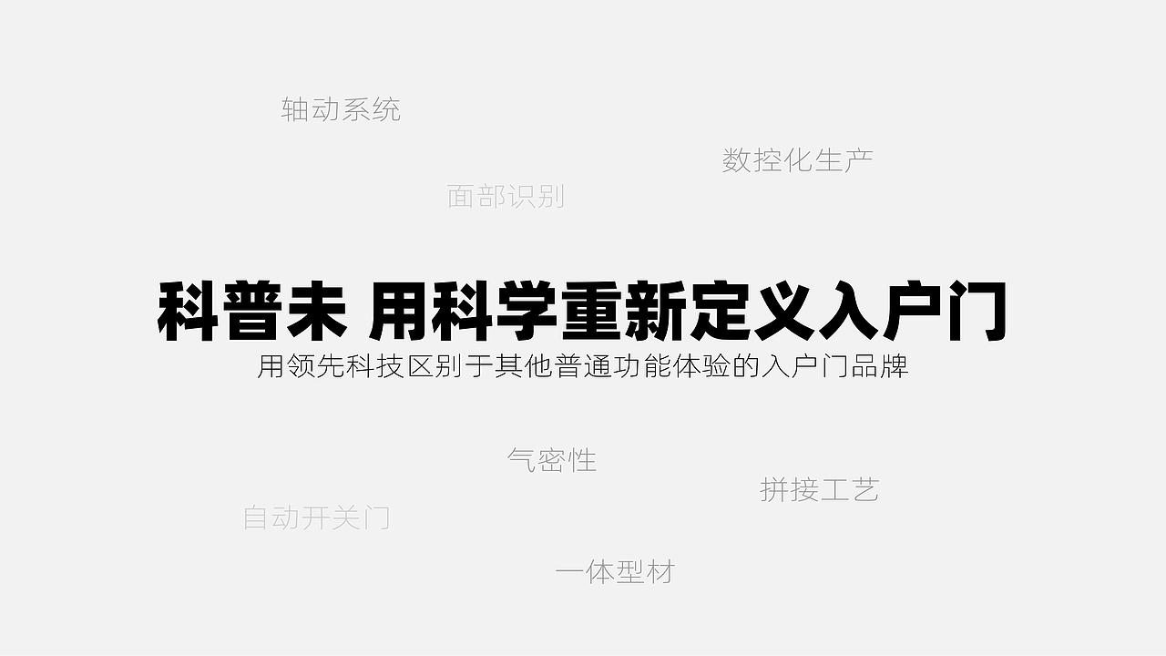 科普未 x 灼见创异 | 理工科“禁欲系”的门业品牌塑造(图ZMjc4MDIwODA4) - 品牌 - 站酷设计师灼见堂原创素材 - 站酷ZCOOL