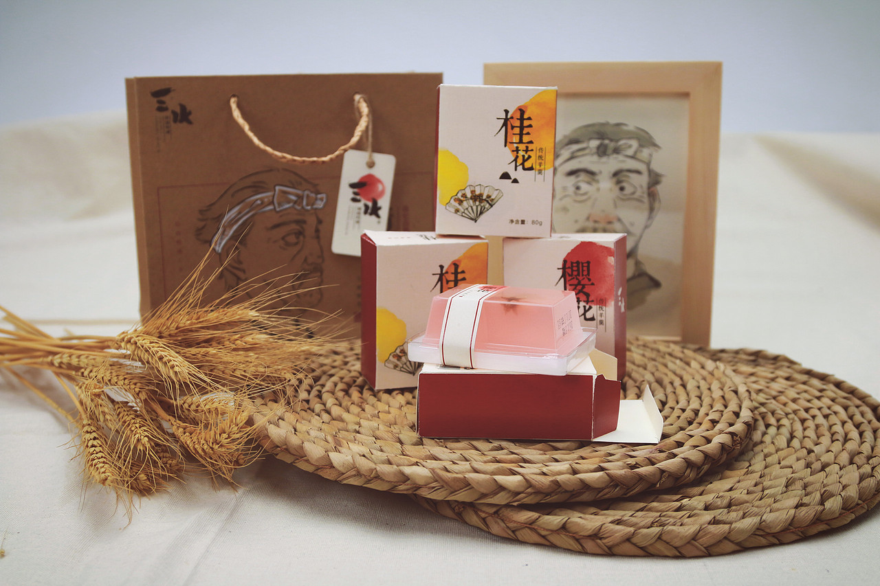 「三水」日式系列化包装（图ZNTA2MjUwMzY=） - 包装 - 站酷设计师苏三君_原创素材 - 站酷ZCOOL