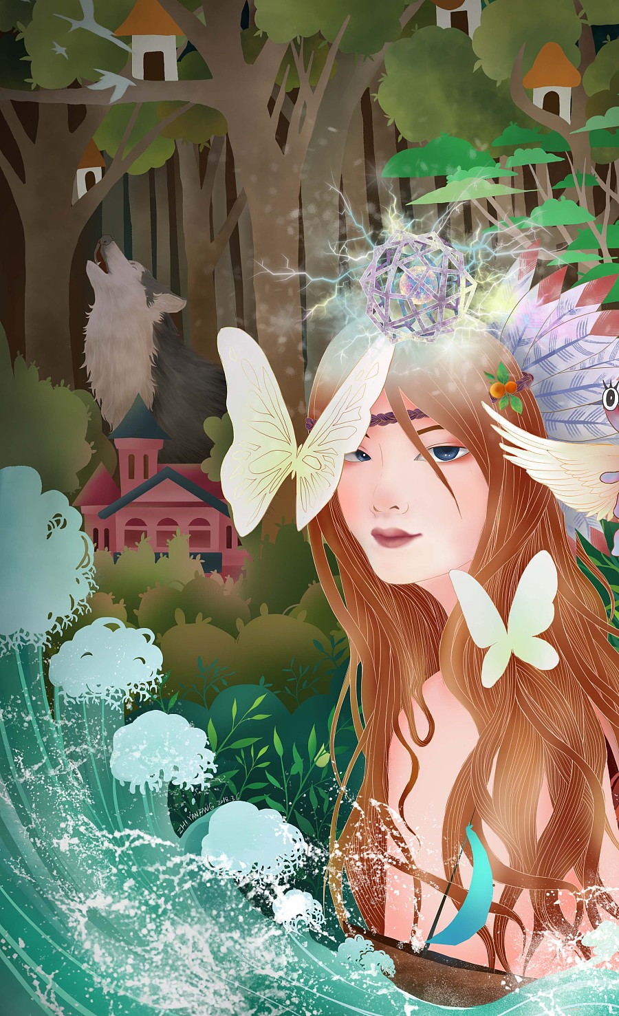 无声世界——《心灵》|商业插画|插画|鹤静虫幽 - 原创设计作品