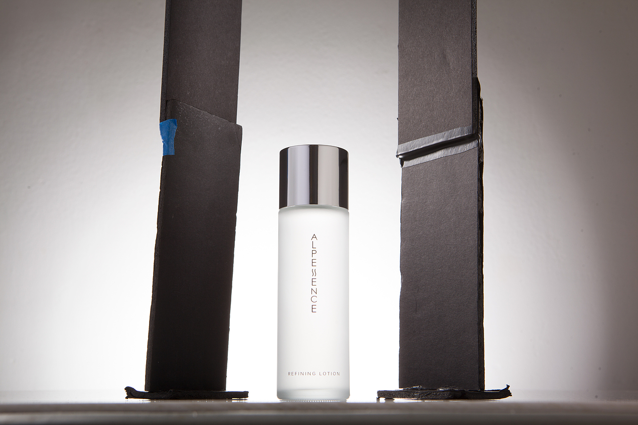 影棚摄影化妆品拍摄光影布景