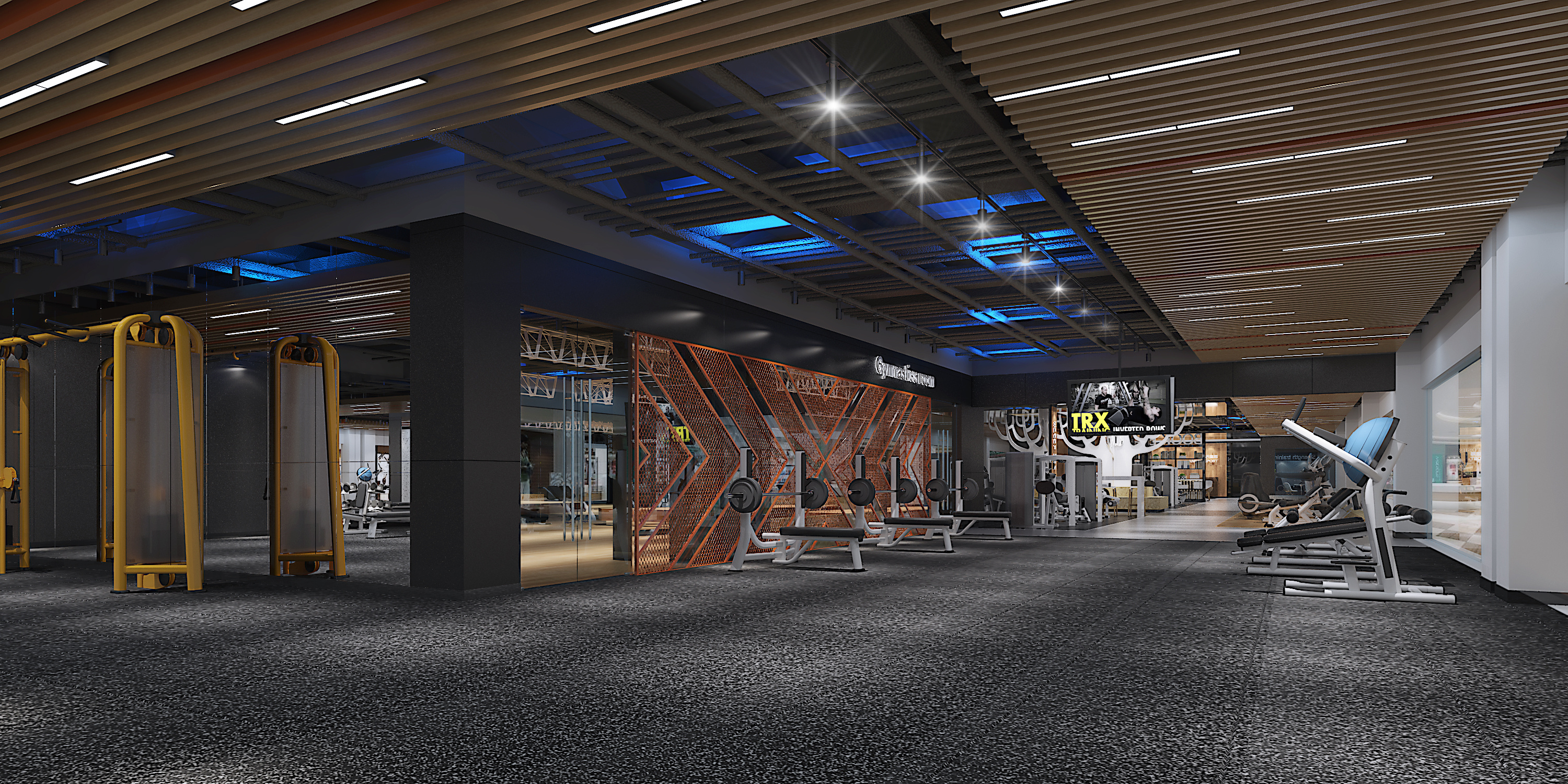 健身房设计 | angel sport gym|空间|家装设计|领克设计邱南 - 原创