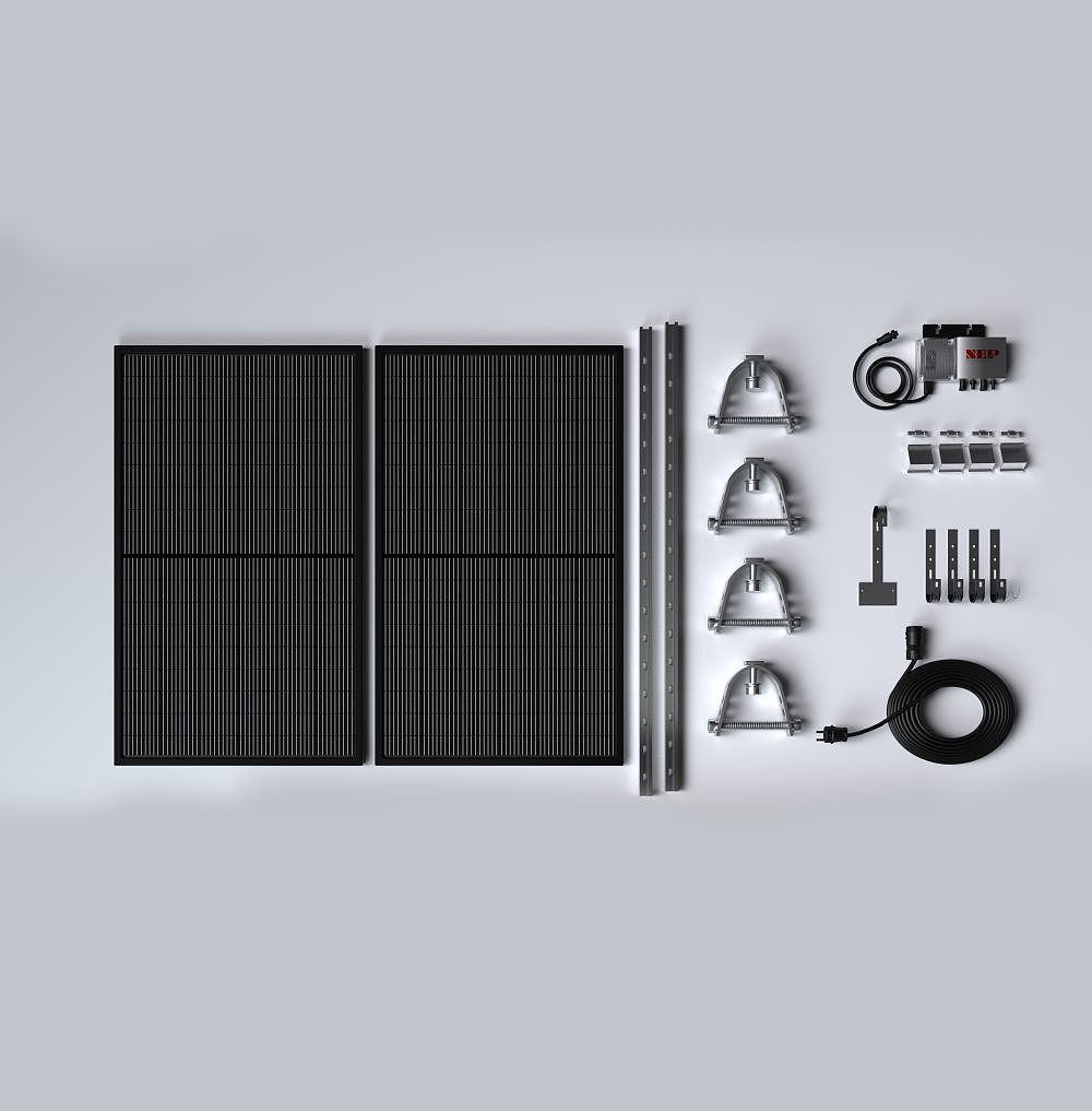 光伏新能源产品效果c4d