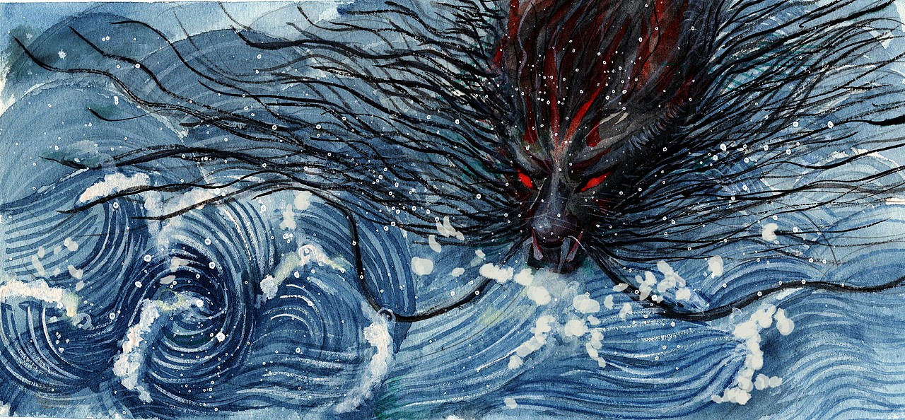 绘本《山海经》之精卫填海 完整版