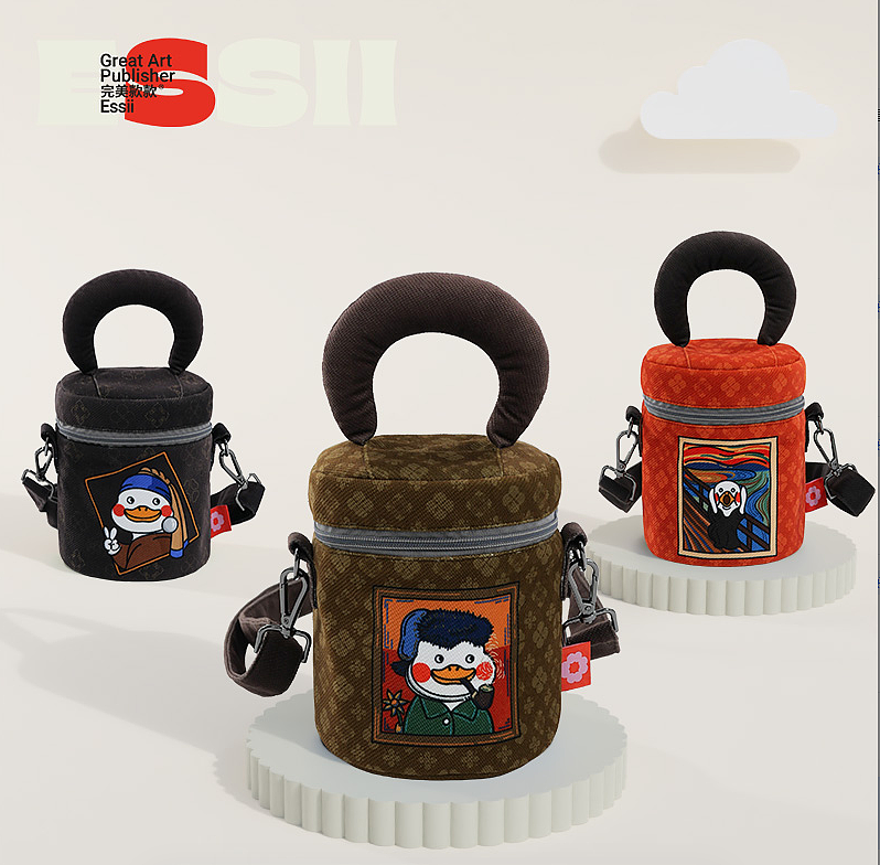 搞怪世界名画系列|原创插画包包设计（图ZMzUzMzU3NDEy） - 商业插画 - 站酷设计师树一插画原创素材 - 站酷ZCOOL