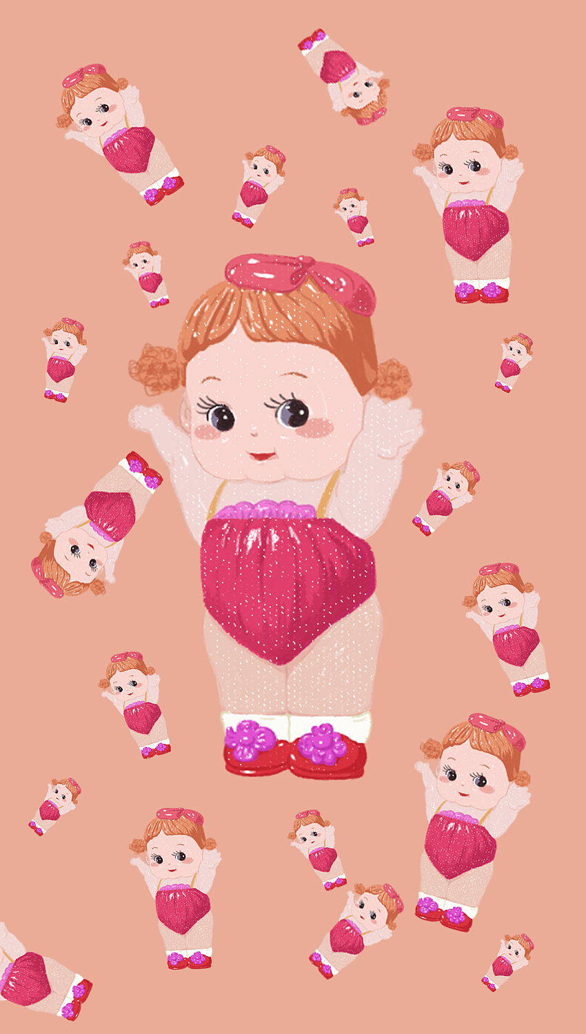 #涂涂的给自己画的壁纸练习#