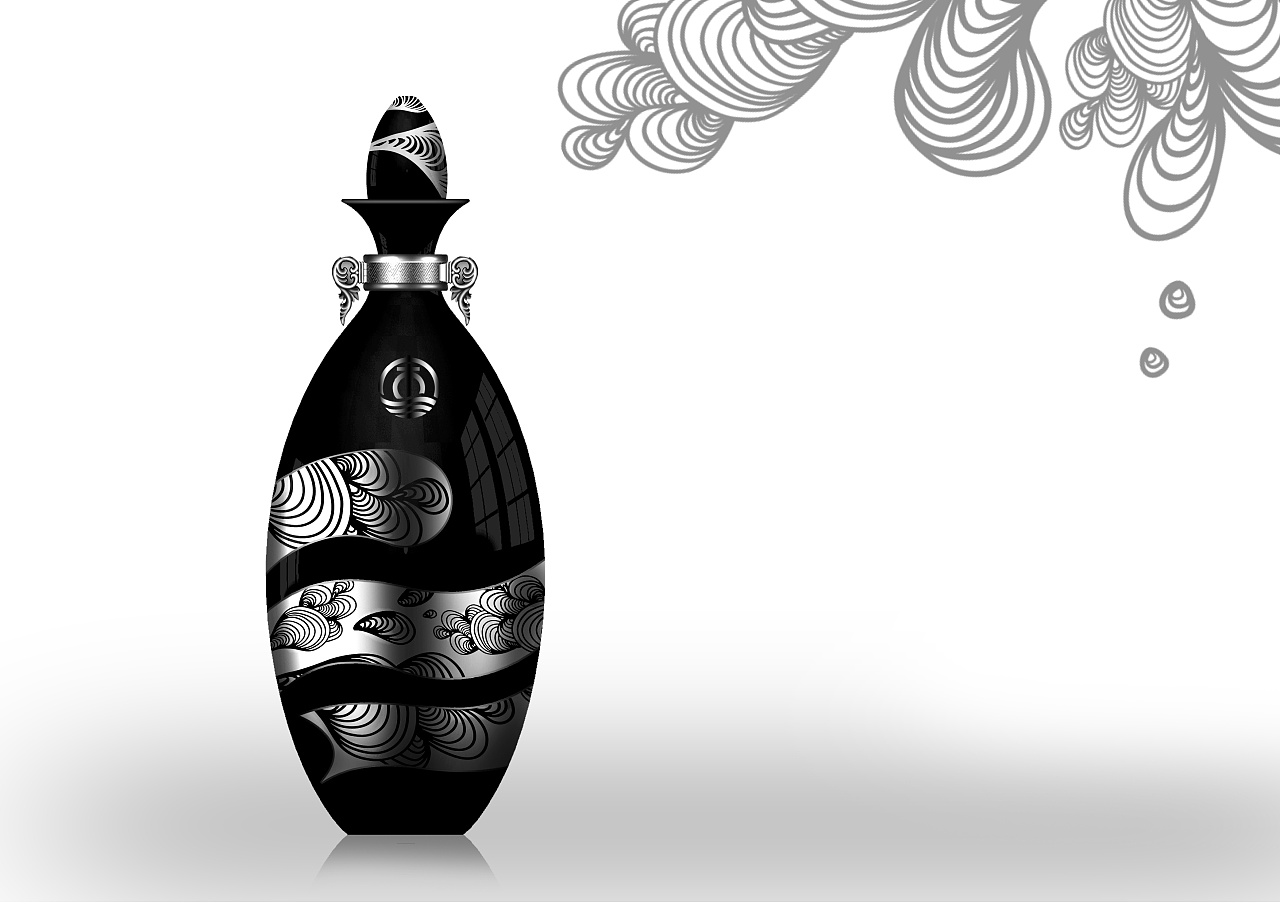 近期酒瓶设计产品