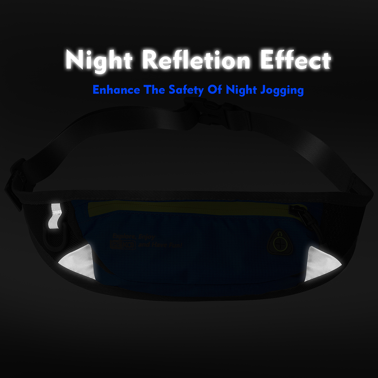 产品摄影 PS精修图 运动腰包 亚马逊 电商