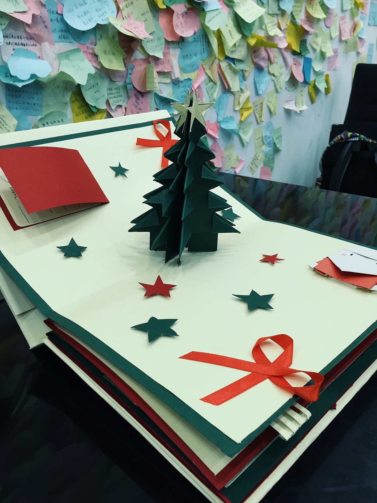 课堂作业手工圣诞节立体书