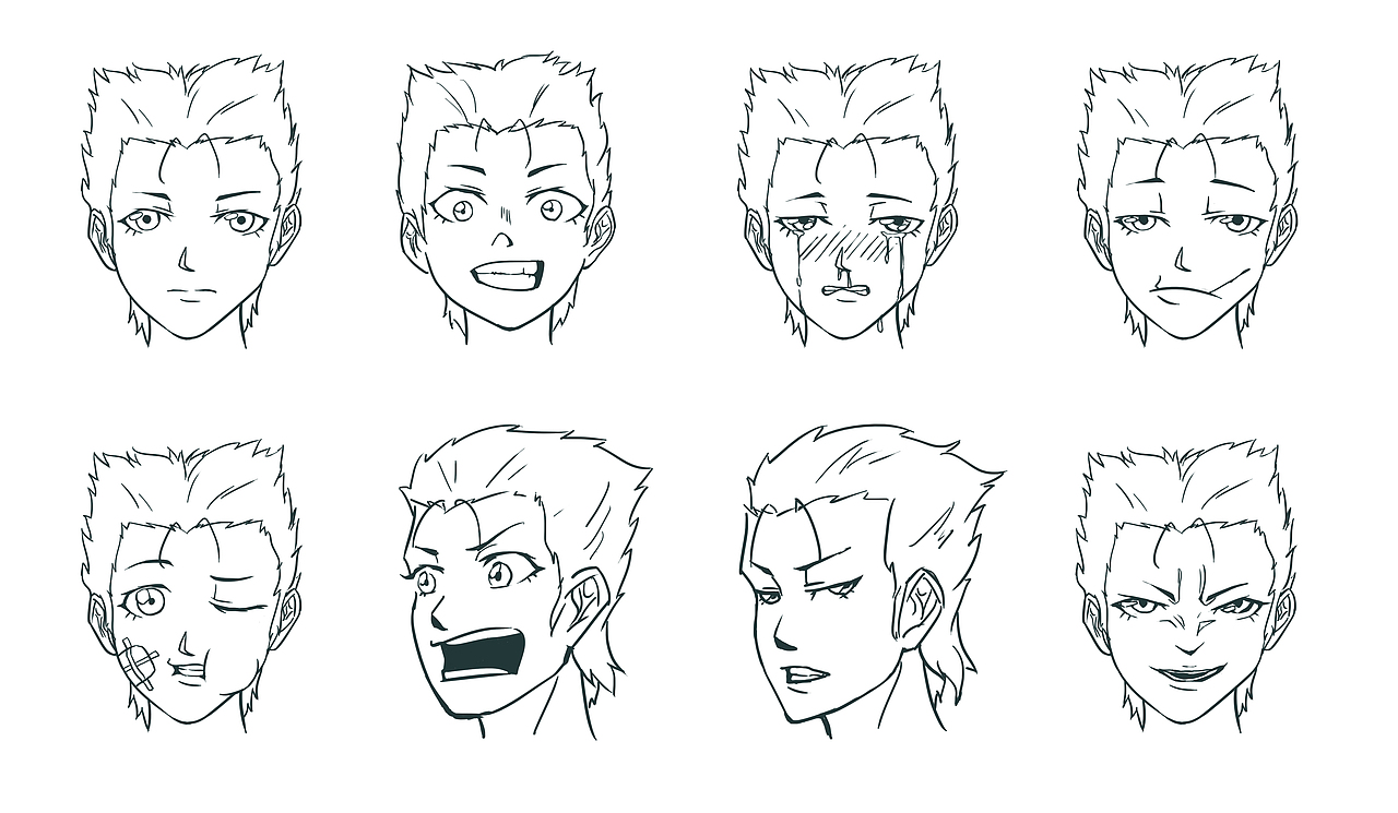 插画习作_日式画风_2020