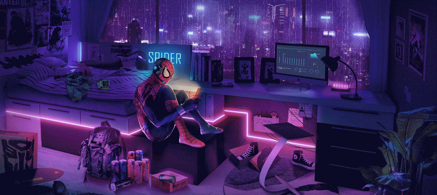 蜘蛛侠海报合成（图ZMjgxMjgwNTM2） - 海报 - 站酷设计师Greengreen7原创素材 - 站酷ZCOOL