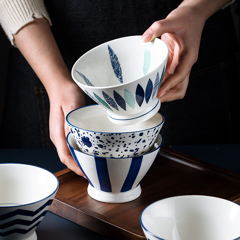 斗笠高脚饭碗 日式饭碗 餐具摄影 南京摄影