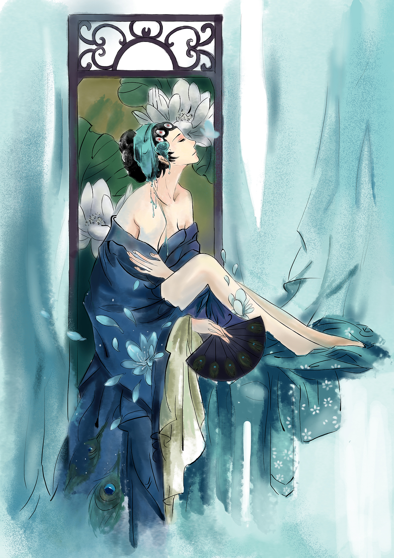 习作（图ZMzEwODA5Njg=） - 商业插画 - 站酷设计师QIAN_钱钱原创素材 - 站酷ZCOOL