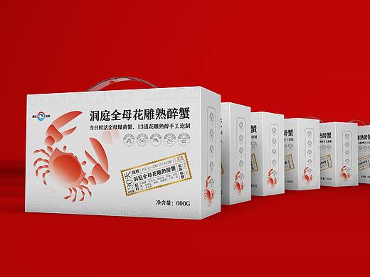 做减法设计，提升包装品质感 | 洞庭渔郎醉蟹