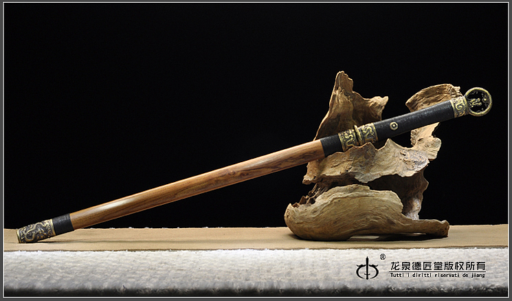 德匠堂宝剑-龙泉刀剑-高性能铜装环首刀(DJ-3395)