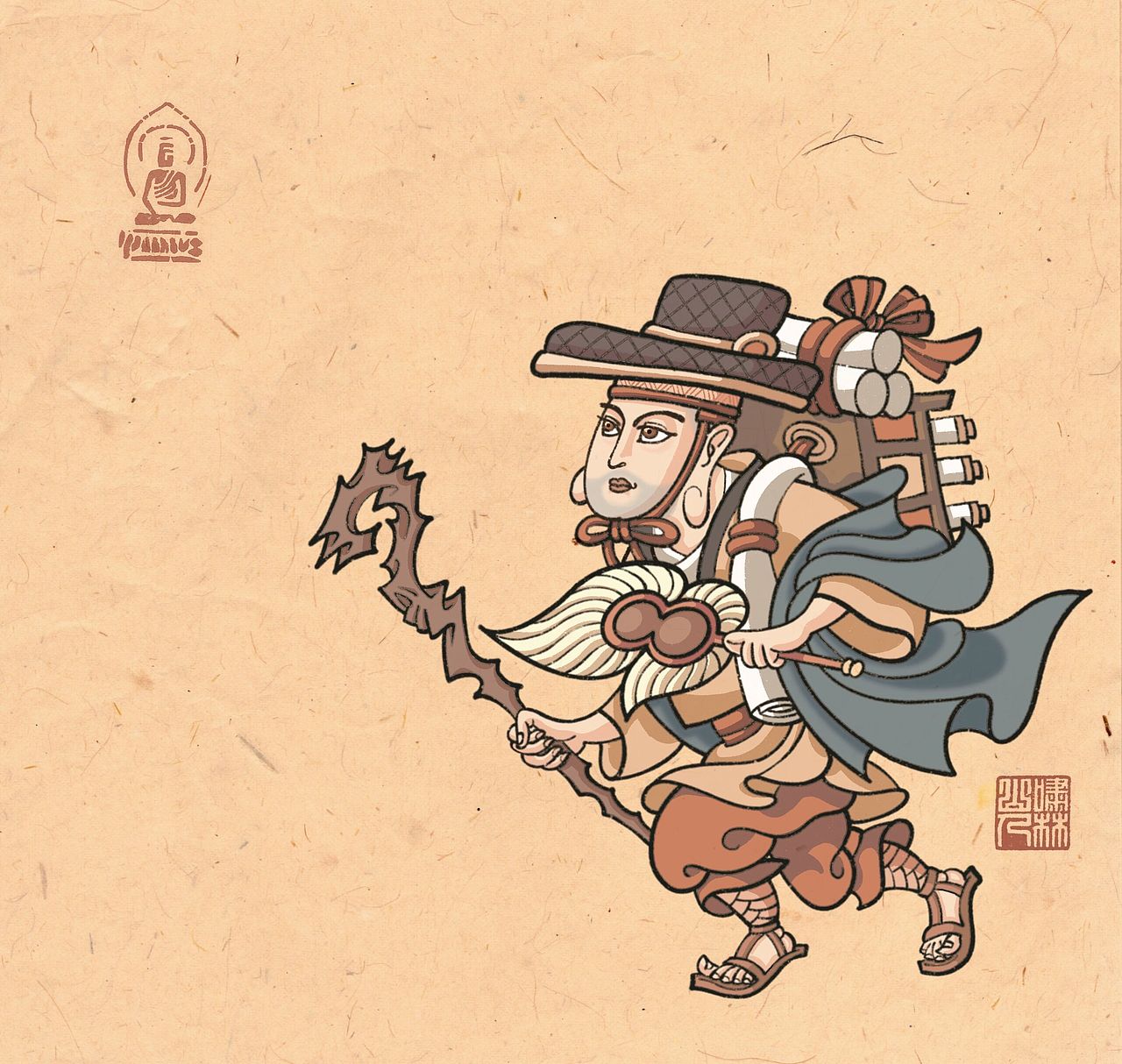 唐代-《大唐西域记》《三藏法师传》